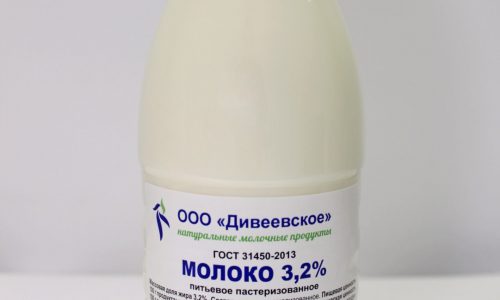 Молоко питьевое пастеризованное